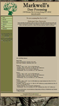 Mobile Screenshot of markwellprocessing.com